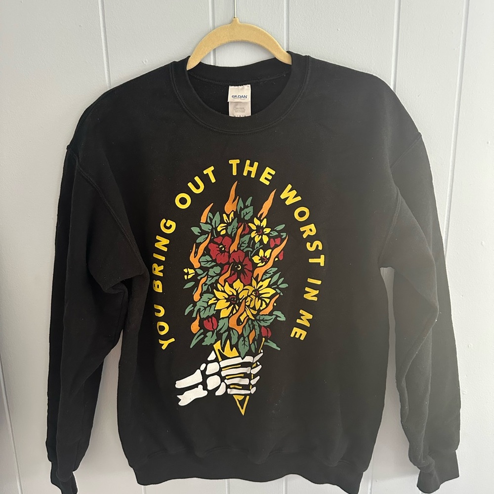 Halloween Graphic Unisex Crewneck Sweater